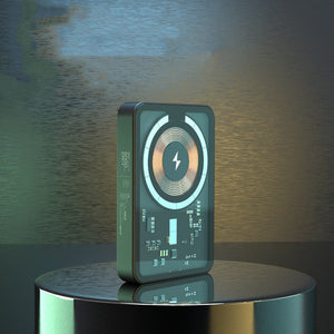 Discover the New Transparent Magnetic Wireless Power Bank
